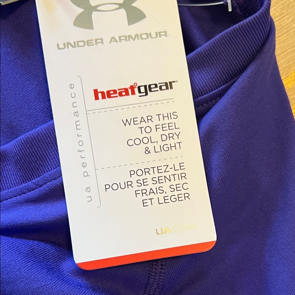Under Armour Women's V-Neck Long Sleeve Top - Blue - Picture 4 of 5
